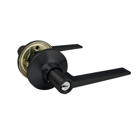 Trio Revive Builderlock Entrance Lever Black WDL400BL