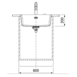 Franke Sink Maris Single Bowl 520mm Flushmount Inc.DT651 Stone Grey MRG210-52FPC - SG
