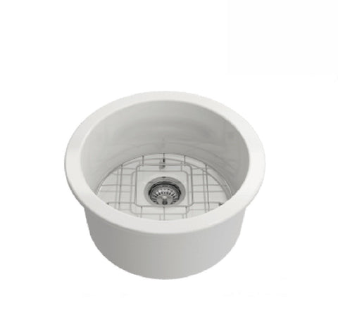 Turner Hastings Cuisine Round Bowl Sink 47 White (2530554249276)