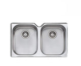 Oliveri Diaz Double Bowl Undermount Sink Stainless Steel (2530529378364)
