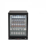 Euro Appliances Beverage Cooler 138L Single Glass Door (LH) Black (4132878647356)