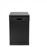 Euro Appliances Dishwasher 60cm Freestanding Black (4132877795388)