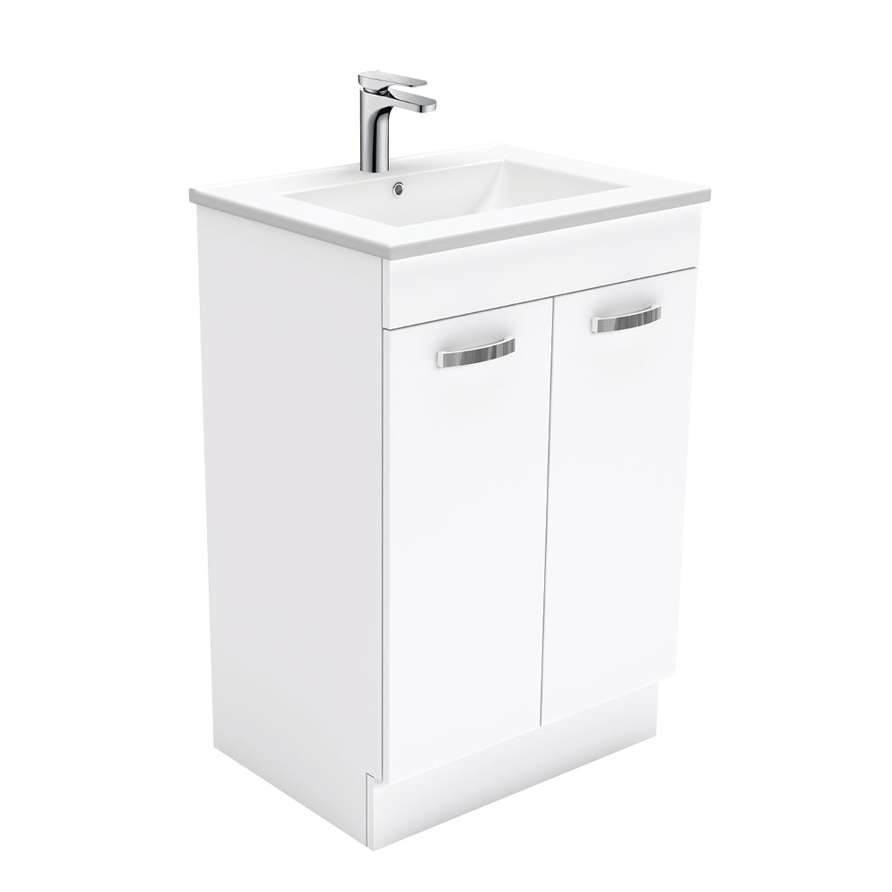 Fienza Dolce 600mm Vanity with Kicker White TCL60NKW (4488980267068)