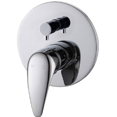 Fienza Eco Wall Mixer Diverter Chrome 211102 (4488980135996)