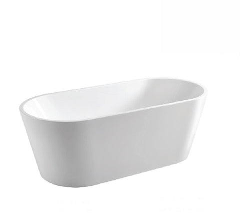 Fienza Empire Freestanding Acrylic Bath 1400mm White (2530539831356)