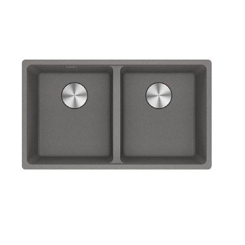 Franke Sink Maris Double Bowl 760mm Topmount Stone Grey MRG 620/35-35B SG