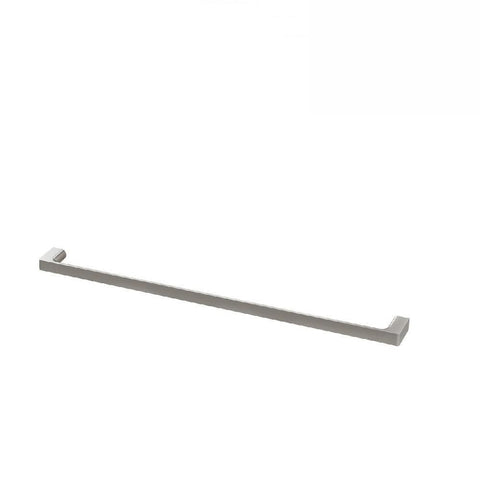 Phoenix Gloss Single Towel Rail 800mm Brushed Nickel (4129895350332)