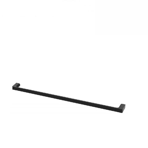 Phoenix Gloss Single Towel Rail 800mm Matte Black (4129895284796)