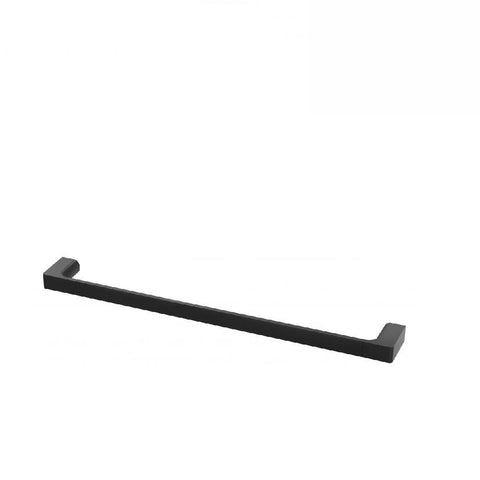 Phoenix Gloss Single Towel Rail 600mm Matte Black (4129895415868)
