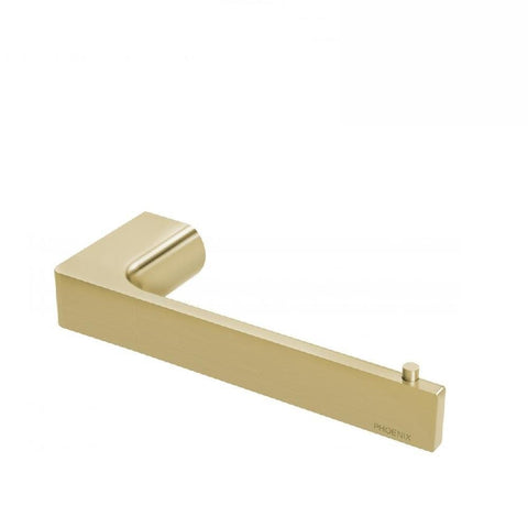 Phoenix Gloss Toilet Roll Holder Brushed Gold (4129895710780)