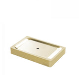Phoenix Gloss Soap Dish Brushed Gold (4129896038460)