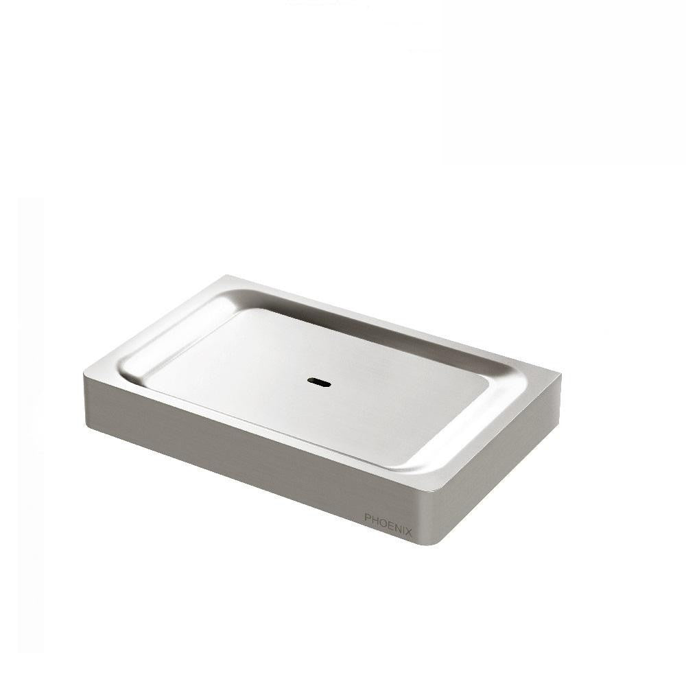 Phoenix Gloss Soap Dish Brushed Nickel (4129896071228)