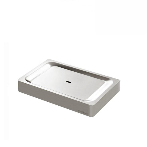 Phoenix Gloss Soap Dish Brushed Nickel (4129896071228)