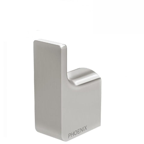 Phoenix Gloss Robe Hook Brushed Nickel (4129896464444)