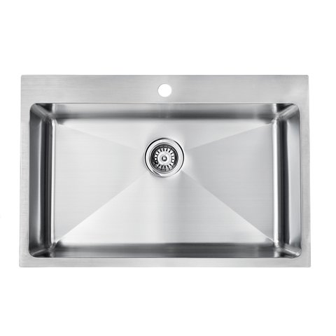 Seima Kubic 750 Sink 1B One Taphole with Overflow 191662 (4516803838012)