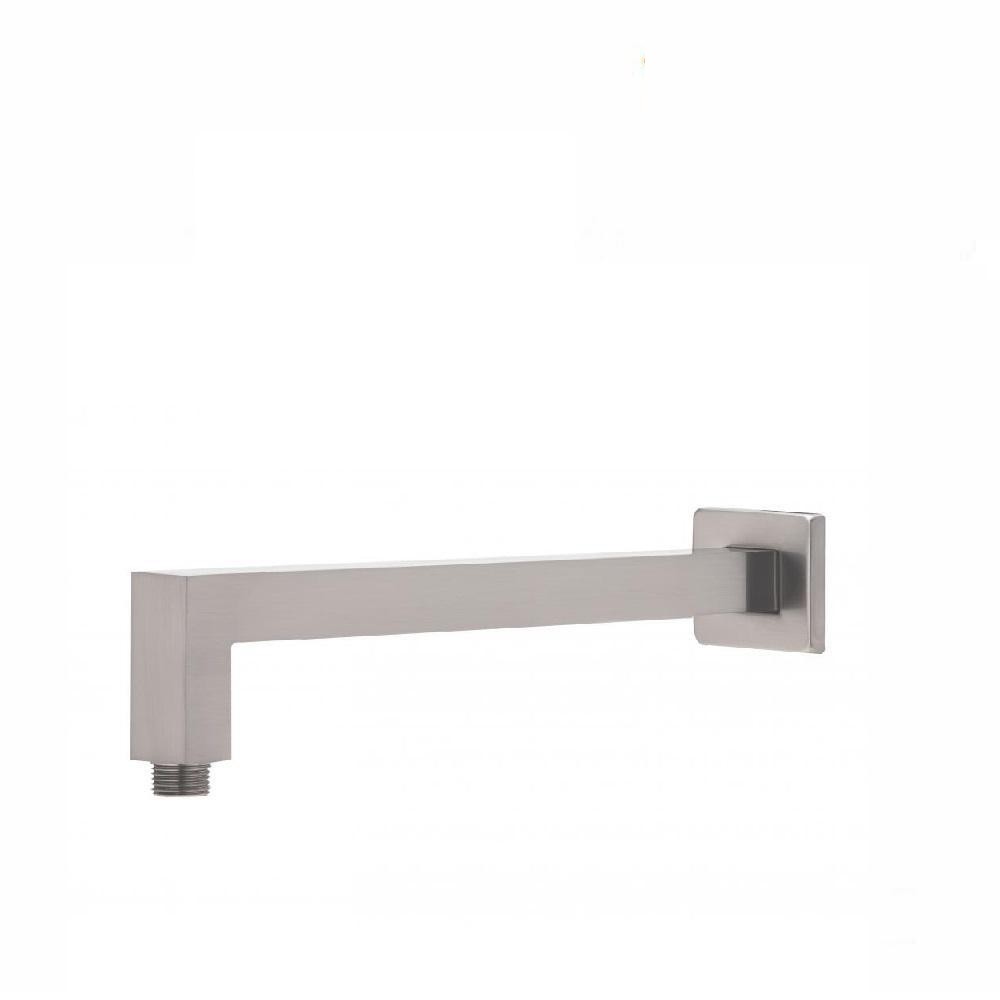 Phoenix Lexi Shower Arm 400mm Square Brushed Nickel (4129896857660)