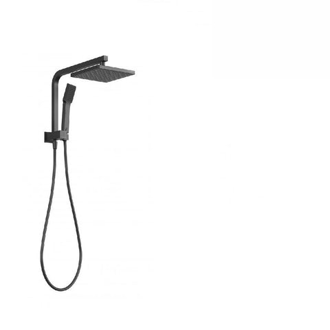 Phoenix Compact Twin Shower Matte Black (4129896923196)