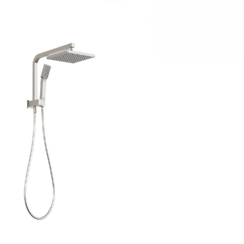Phoenix Compact Twin Shower Brushed Nickel (4129897021500)