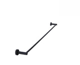 Meir Single Round Towel Rail 900mm MR01-SR90 Matte Black (2530552283196)