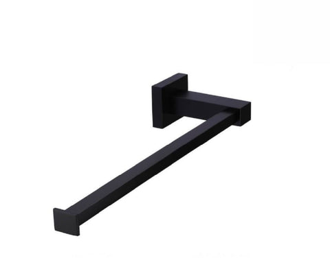 Meir Guest Towel Rail Square MR05 Matte Black (2530552512572)