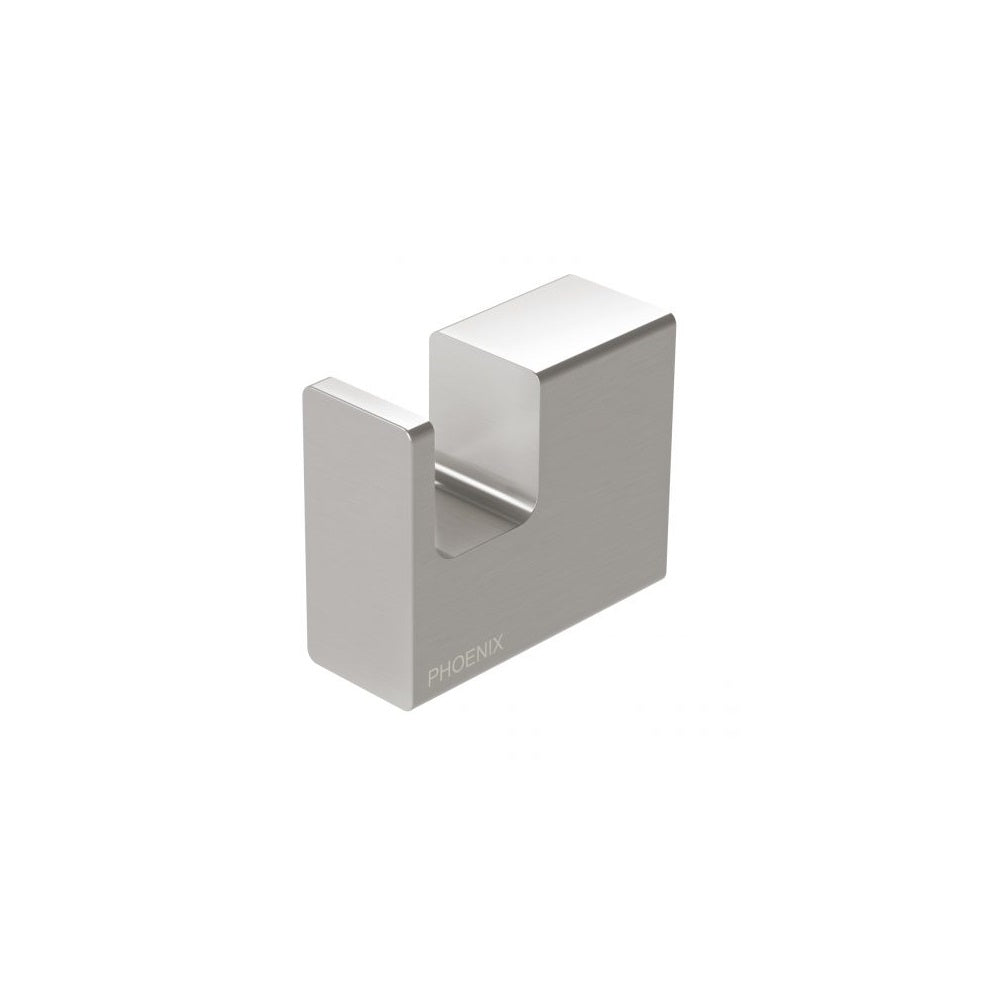 Phoenix Lexi Mk11 Robe Hook Brushed Nickel 123-8400-40