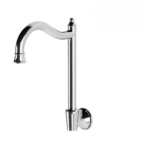 Phoenix Nostalgia Wall Sink Outlet Shepherds Crook Chrome (4129897775164)