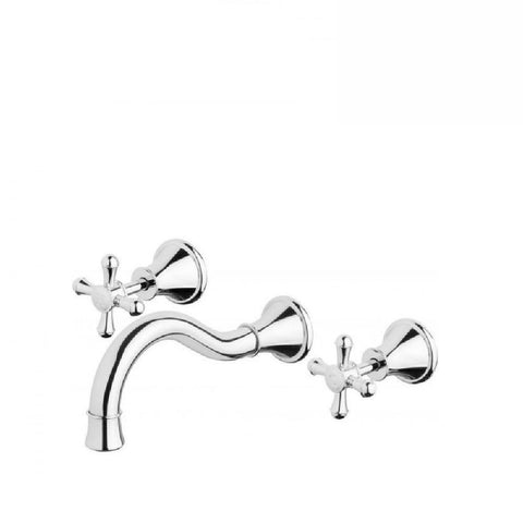 Phoenix Nostalgia Bath Set 180mm Shepherds Crook Chrome (4129897971772)