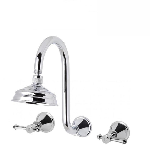 Phoenix Nostalgia Lever Shower Set Chrome (4129898102844)