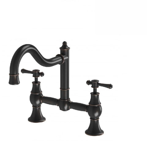 Phoenix Nostalgia Lever Exposed Sink Set Shepherds Crook Antique Black (4129898299452)