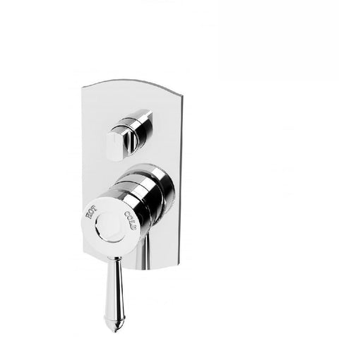 Phoenix Nostalgia Shower/ Bath Diverter Mixer Chrome (4129900068924)