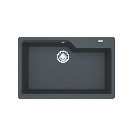 Franke Sink Urban Single Bowl Topmount Kit Onyx UBG610-78ON