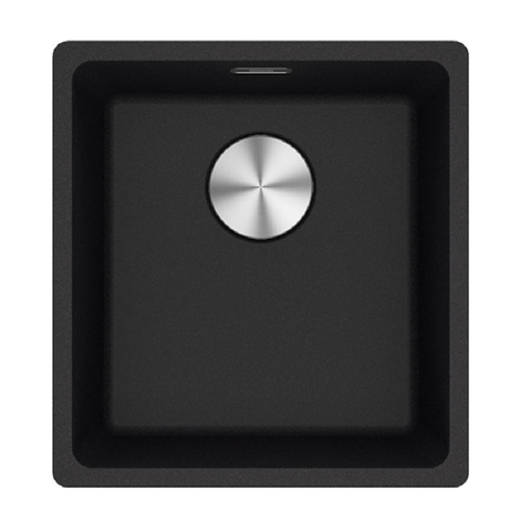 Franke Sink Maris Single Bowl 370mm Flushmount Inc.DT651 Onyx MRG210-37FPC - ON