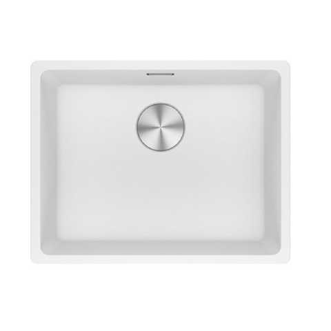 Franke Sink Maris Single Bowl 520mm Topmount Inc. DT651 TM Polar White MRG610-52FPC - PW