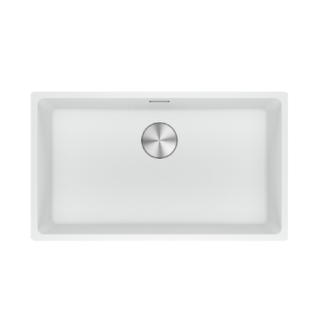 Franke Sink Maris Single Bowl 720mm Flushmount Polar White MRG210-72B-PW