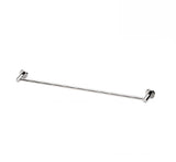 Phoenix Radii Single Towel Rail 800mm Round Plate Chrome (2530534457404)