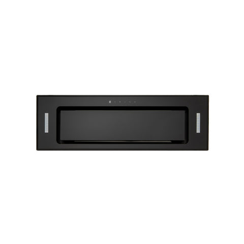 Euro Appliance Rangehood 90cm Undermount Black ER90UMBG