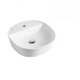 Fienza Above Counter Ceramic Basin Chica 405 White (4129887813692)