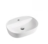 Fienza Above Counter Ceramic Basin Chica 500 White (2530540683324)