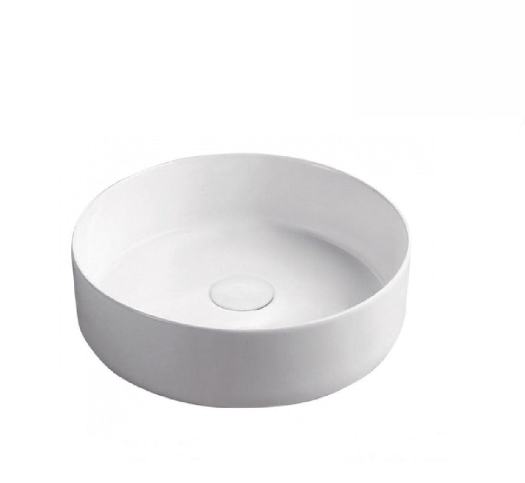 Fienza Above Counter Ceramic Reba Basin 350mm Matte White (2530540060732)