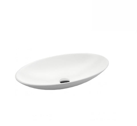 Fienza Above Counter Ceramic Basin Keeto White (2530540847164)
