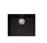 Oliveri Santorini Black Large Bowl Undermount Sink (2530529673276)