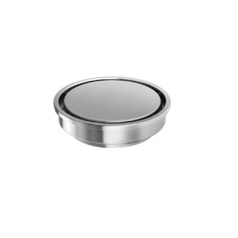 Phoenix Point Drain Round 100mm, Outlet 76mm Stainless Steel 204-4004-51
