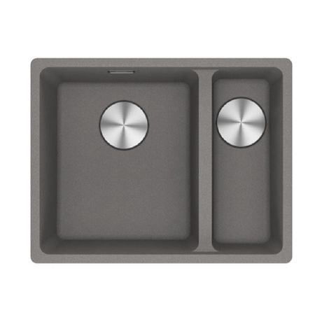 Franke Sink Maris 560mm 1 and 1/2 Bowl Right Hand Flushmount Stone Grey MRG 260/34-15 SBR SG