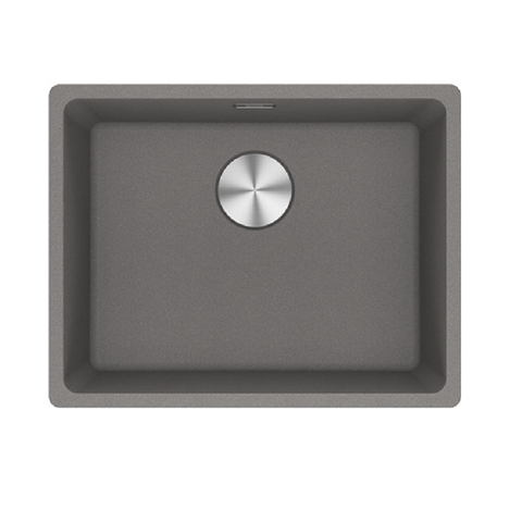 Franke Sink Maris Single Bowl 520mm Flushmount Inc.DT651 Stone Grey MRG210-52FPC - SG