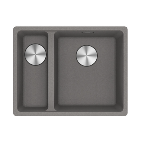 Franke Sink Maris 560mm 1 and 1/2 Bowl Left Hand Topmount (Inc.DT651) Stone Grey MRG 660/34-15FPC SBL SG