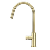 Meir Round Piccola Pull Out Kitchen Mixer Tap Tiger Bronze MK17PN-PVDBB