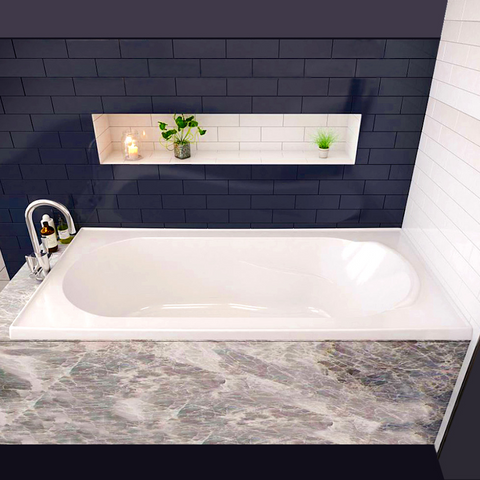 Decina Bambino 1650mm Bath White BA1650W