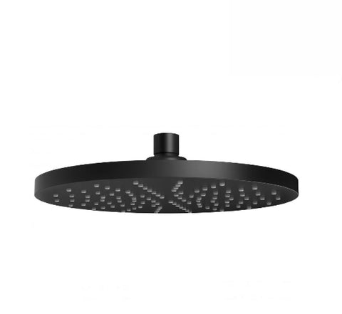 Phoenix Vivid Shower Rose 230MM Round Head Only Matte Black (2530530721852)