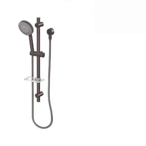 Phoenix Vivid Rail Shower Gun Metal (4129905344572)