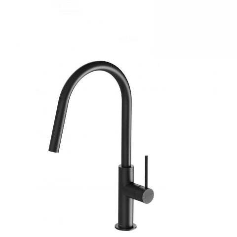 Phoenix Vivid Slimline Pull Out Sink Mixer Matte Black (4129906327612)